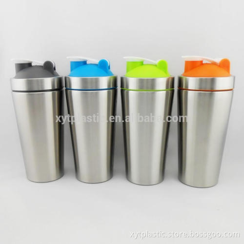 750ml SS shaker bottle stainless steel shaker bottle